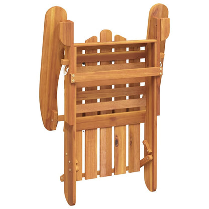 vidaXL Garden Adirondack Chairs 2 pcs Solid Wood Acacia 4