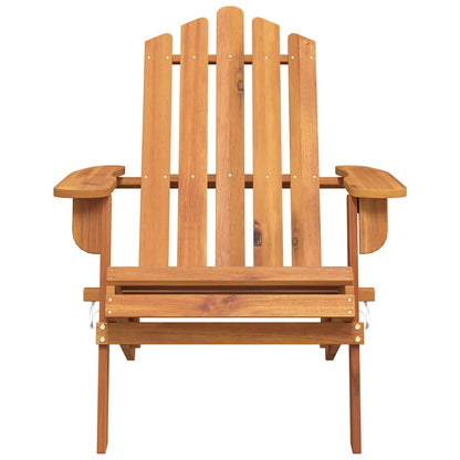 vidaXL Garden Adirondack Chairs 2 pcs Solid Wood Acacia 5