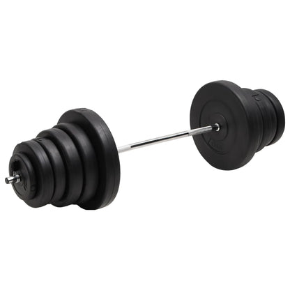 vidaXL Barbell with Plates 90 kg 1