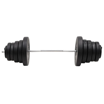 vidaXL Barbell with Plates 90 kg 3