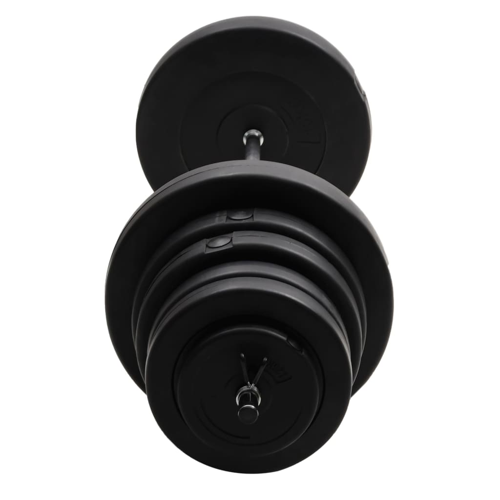 vidaXL Barbell with Plates 90 kg 4