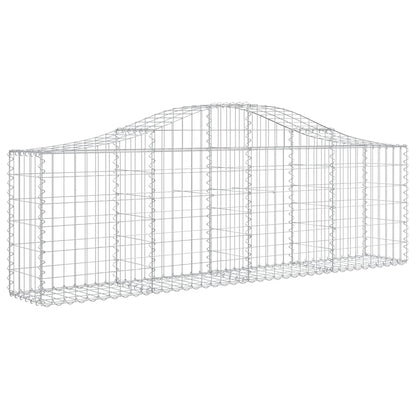 Arched Gabion Baskets Galvanised Iron 10 pcs 200 x 30 x 40/60 cm – 200 x 50 x 220/240 cm 200 x 30 x 60/80 cm