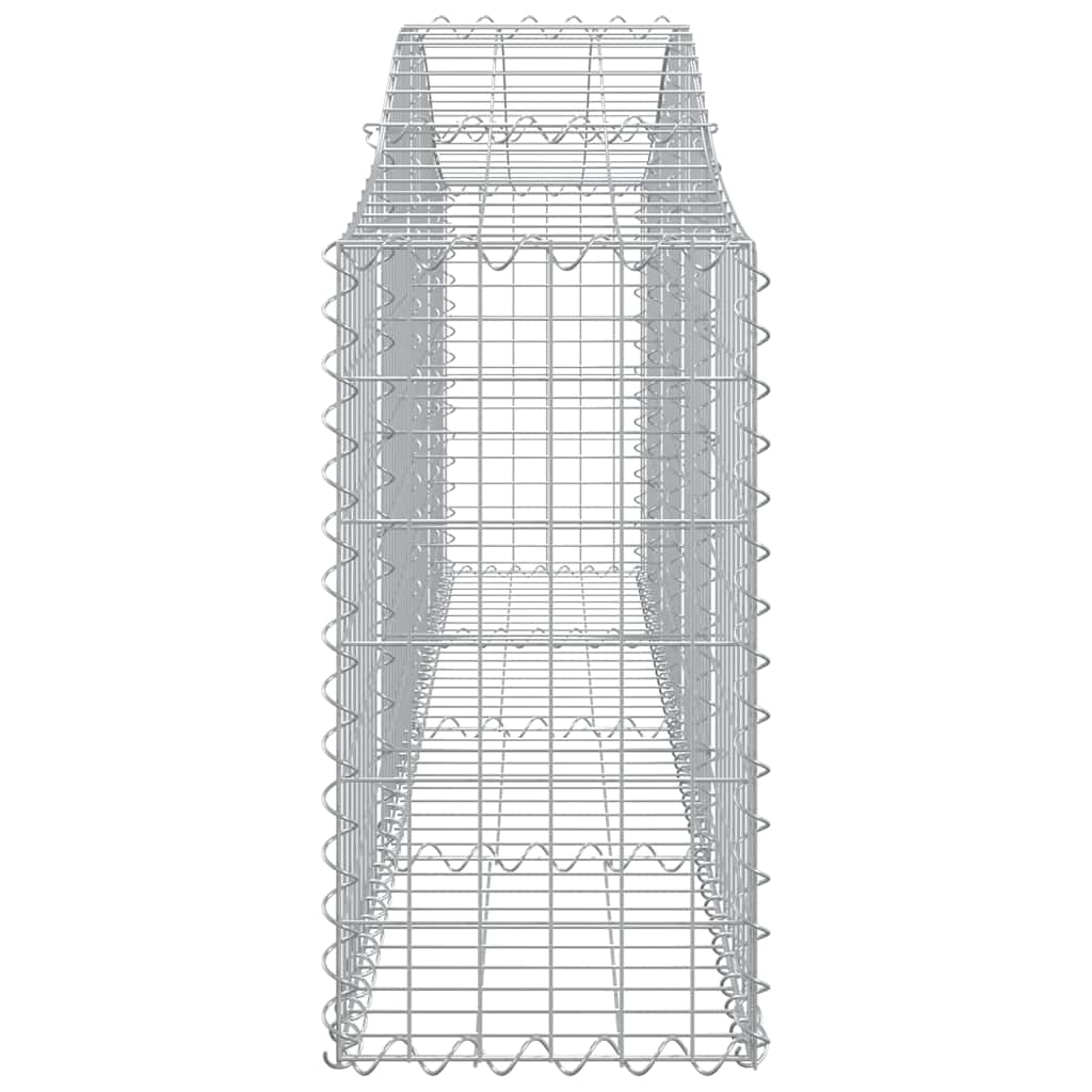Arched Gabion Baskets Galvanised Iron 10 pcs 200 x 30 x 40/60 cm – 200 x 50 x 220/240 cm 200 x 30 x 60/80 cm