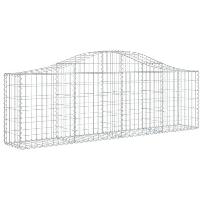 Arched Gabion Baskets Galvanised Iron 25 pcs 200 x 30 x 40/60 cm – 200 x 50 x 220/240 cm 200 x 30 x 60/80 cm