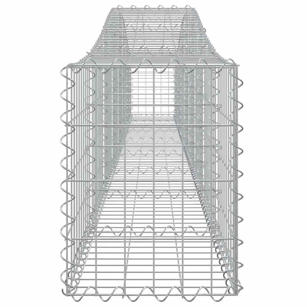 Arched Gabion Baskets Galvanised Iron 10 pcs 400 x 30 x 40/60 cm – 400 x 50 x 220/240 cm 400 x 30 x 40/60 cm