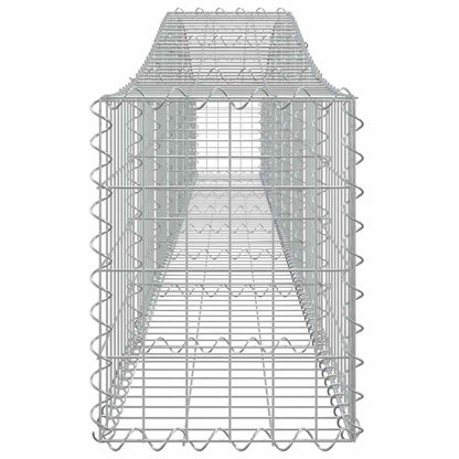 Arched Gabion Baskets Galvanised Iron 10 pcs 400 x 30 x 40/60 cm – 400 x 50 x 220/240 cm 400 x 30 x 40/60 cm