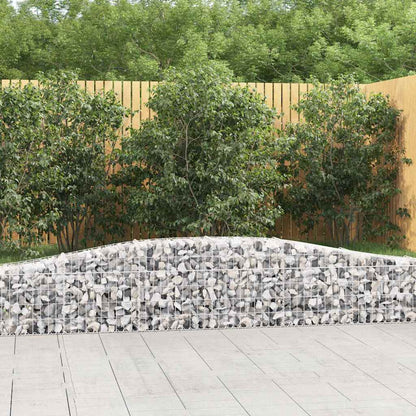 Arched Gabion Baskets Galvanised Iron 10 pcs 400 x 30 x 40/60 cm – 400 x 50 x 220/240 cm 400 x 30 x 40/60 cm