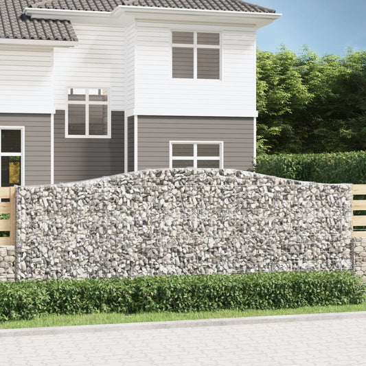Arched Gabion Galvanised Iron