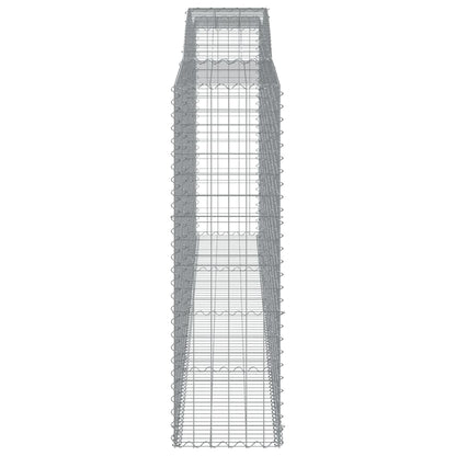 Arched Gabion Baskets Galvanised Iron 10 pcs 400 x 30 x 40/60 cm – 400 x 50 x 220/240 cm 400 x 50 x 160/180 cm
