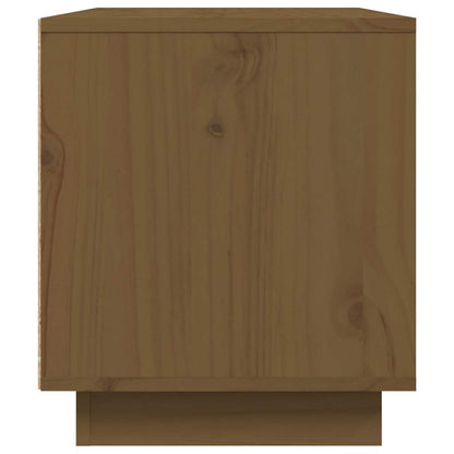 TV Cabinet 80x35x40,5 cm Solid Wood Pine Honey brown