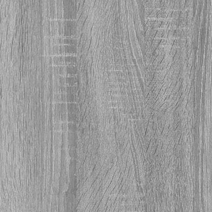 vidaXL Sink Cabinet with Built-in Basin Grey Sonoma Engineered Wood 6
