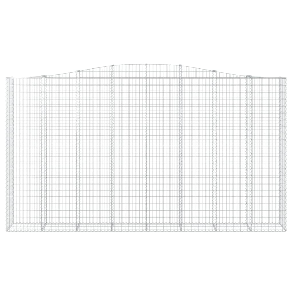Arched Gabion Basket Galvanised Iron 400 x 30 x 40/60 cm – 400 x 50 x 220/240 cm 400 x 50 x 220/240 cm