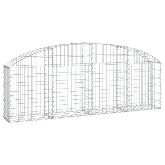 Arched Gabion Basket Galvanised Iron 200 x 30 x 40/60 cm – 200 x 50 x 220/240 cm 200 x 30 x 60/80 cm