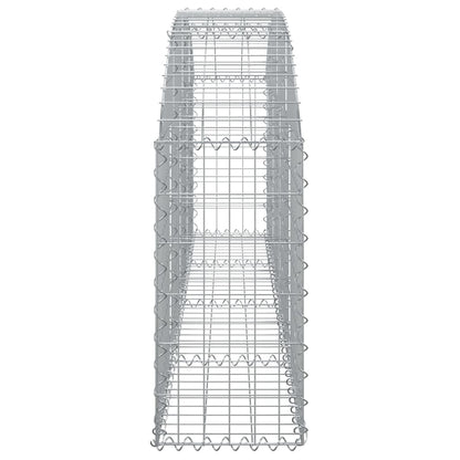 Arched Gabion Basket Galvanised Iron 200 x 30 x 40/60 cm – 200 x 50 x 220/240 cm 200 x 30 x 60/80 cm