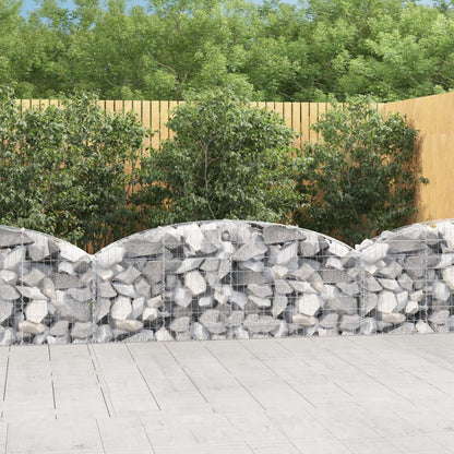 Arched Gabion Basket Galvanised Iron 200 x 30 x 40/60 cm – 200 x 50 x 220/240 cm 200 x 30 x 60/80 cm