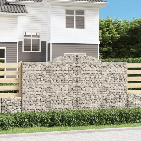 Arched Gabion Basket Galvanised Iron 300 x 30 x 40/60 cm – 300 x 50 x 220/240 cm 300 x 30 x 160/180 cm