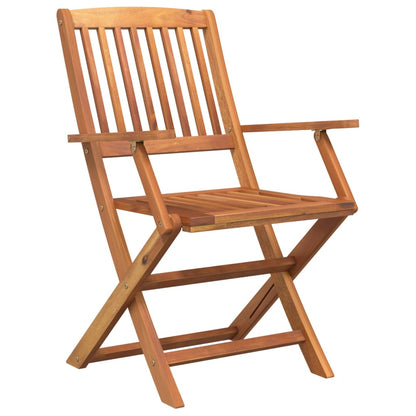 vidaXL 5 Piece Garden Dining Set Solid Wood Acacia 5