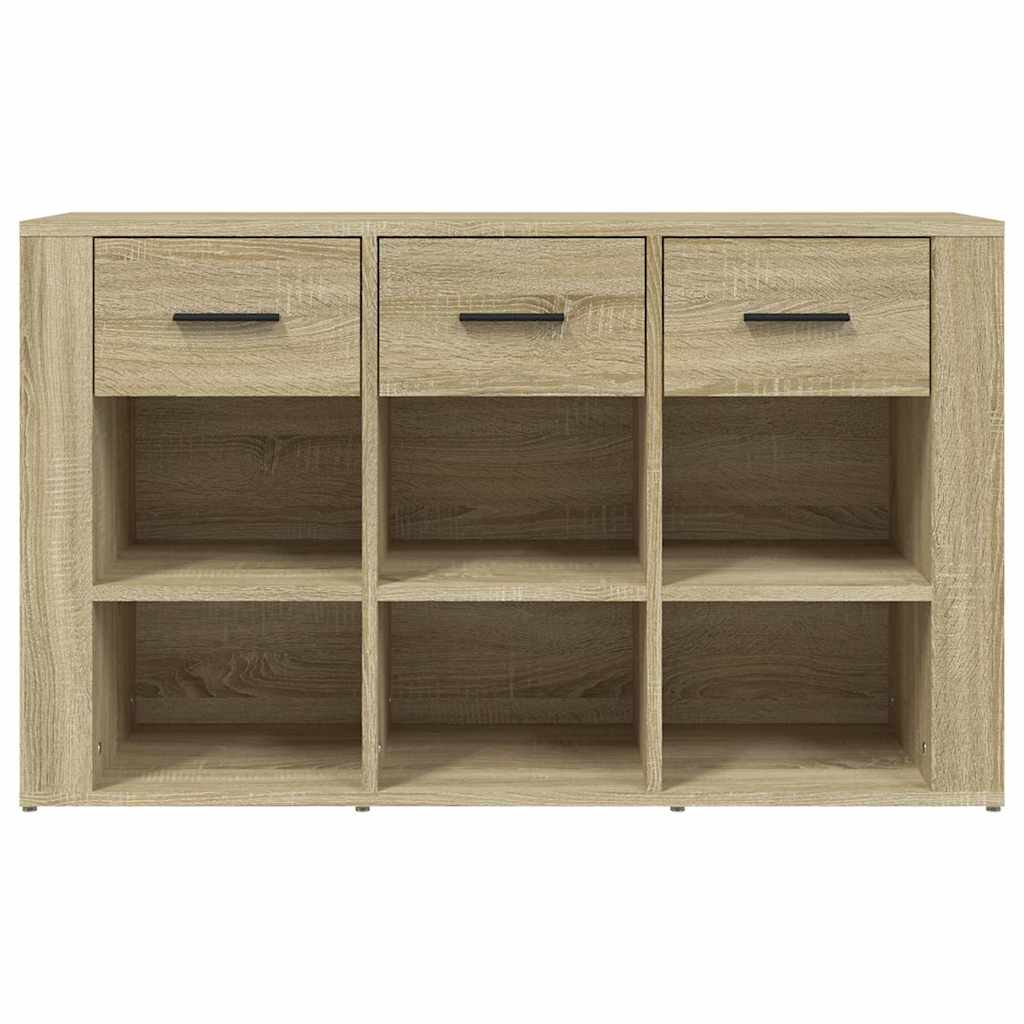 Sideboard 100x30x59,5 cm Engineered Wood Sonoma oak