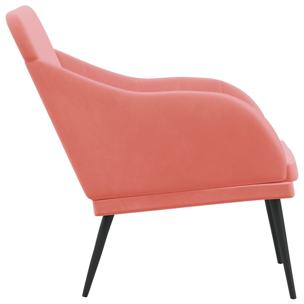 Bench 110x76x80 cm Velvet Pink