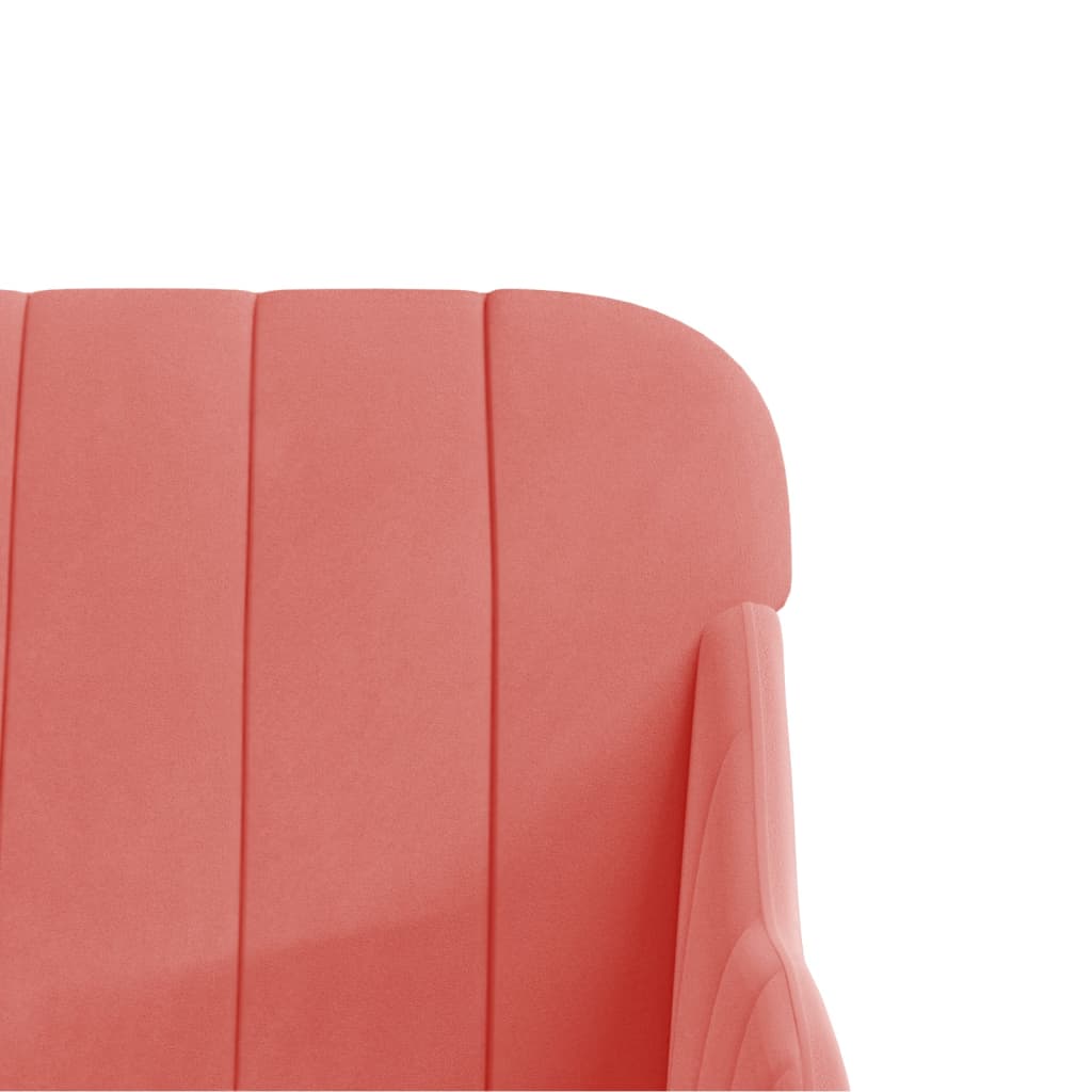 Bench 110x76x80 cm Velvet Pink