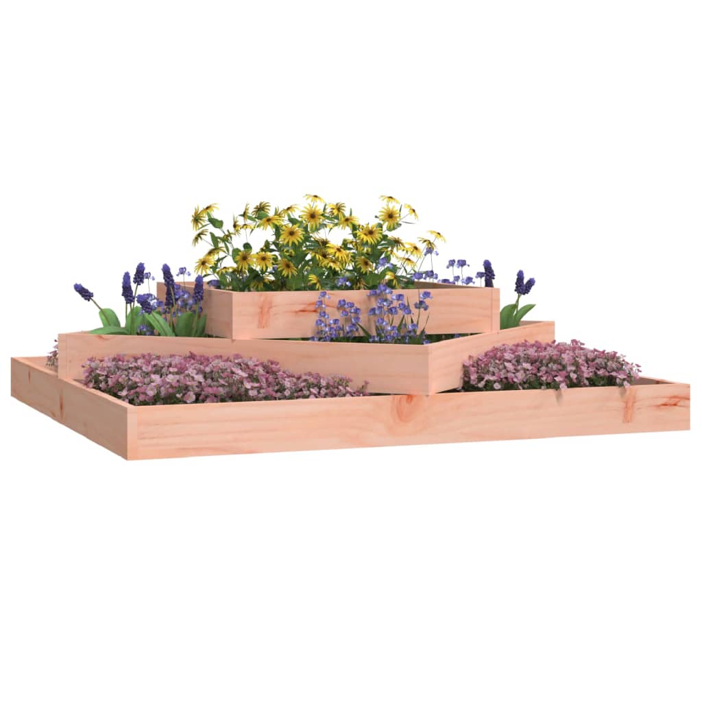 Planter Solid Wood Pine Natural douglas 112 cm 112 cm