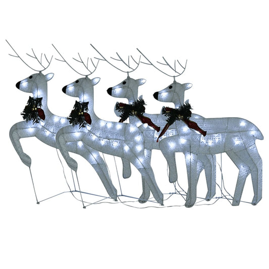 Christmas Reindeers 80 LEDs 4
