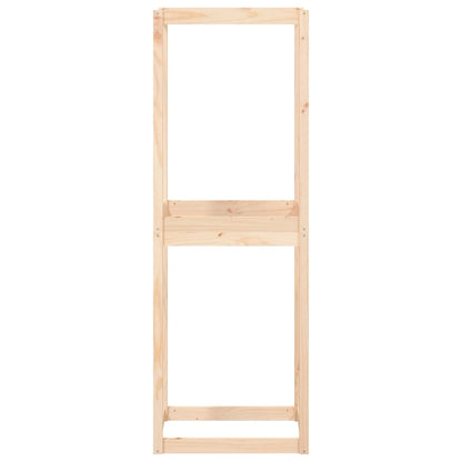 Tire Rack Solid Wood Pine 63 x 40 x 180 cm