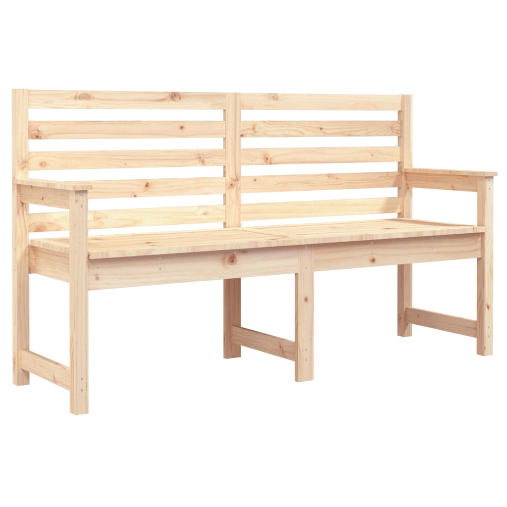 Garden Bench 109x48x91,5 cm Solid Wood Pine 159.5 x 48 x 91.5 cm