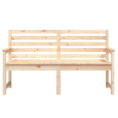 Garden Bench 109x48x91,5 cm Solid Wood Pine 159.5 x 48 x 91.5 cm