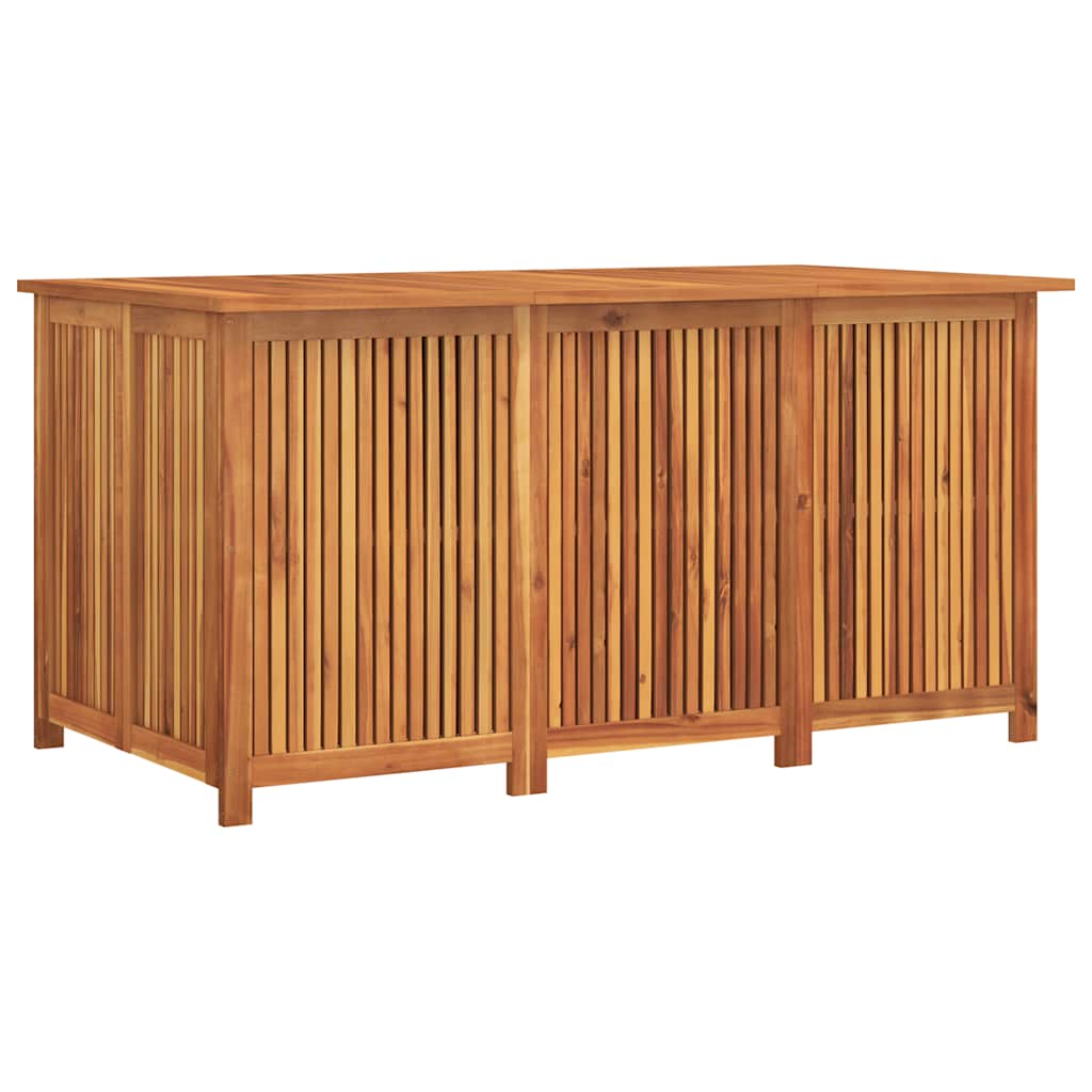vidaXL Garden Storage Box 150x80x75 cm Solid Wood Acacia 2
