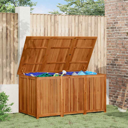 vidaXL Garden Storage Box 150x80x75 cm Solid Wood Acacia 1