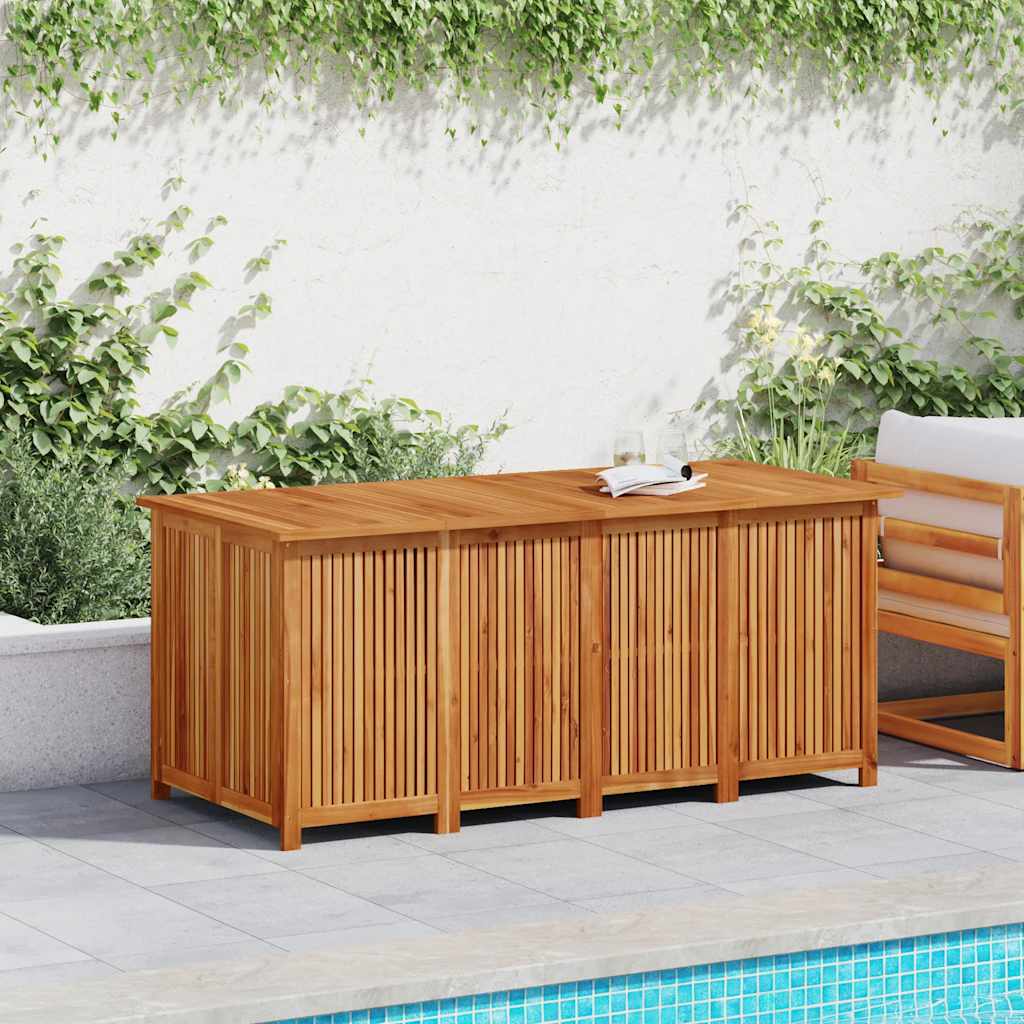 vidaXL Garden Storage Box Solid Acacia Wood