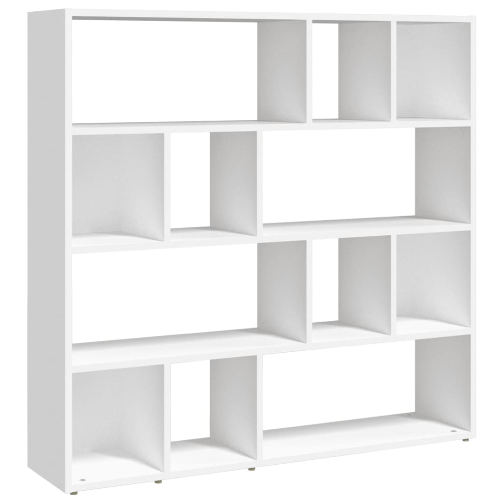Book Cabinet/Room Divider 105x24x102 cm White