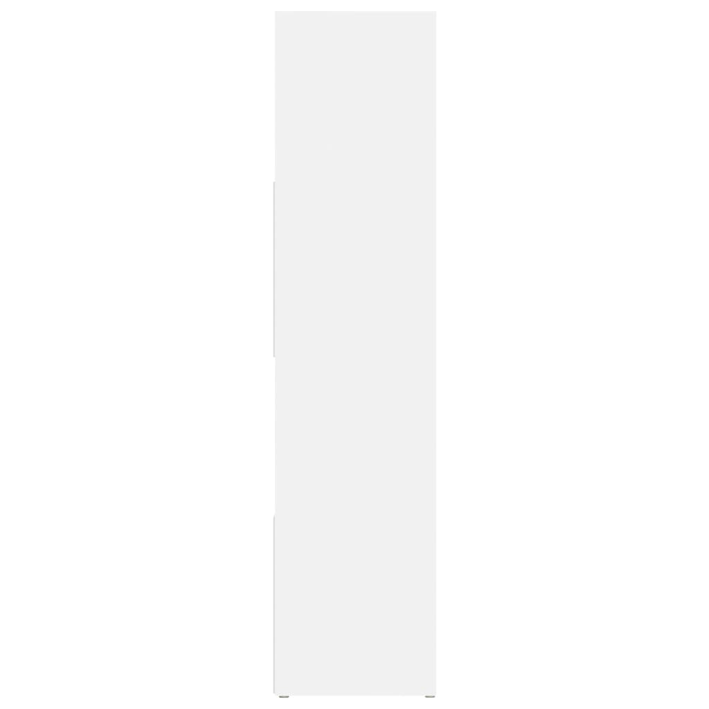 Book Cabinet/Room Divider 105x24x102 cm White