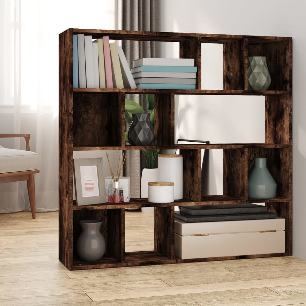 Book Cabinet/Room Divider 105x24x102 cm Smoked oak