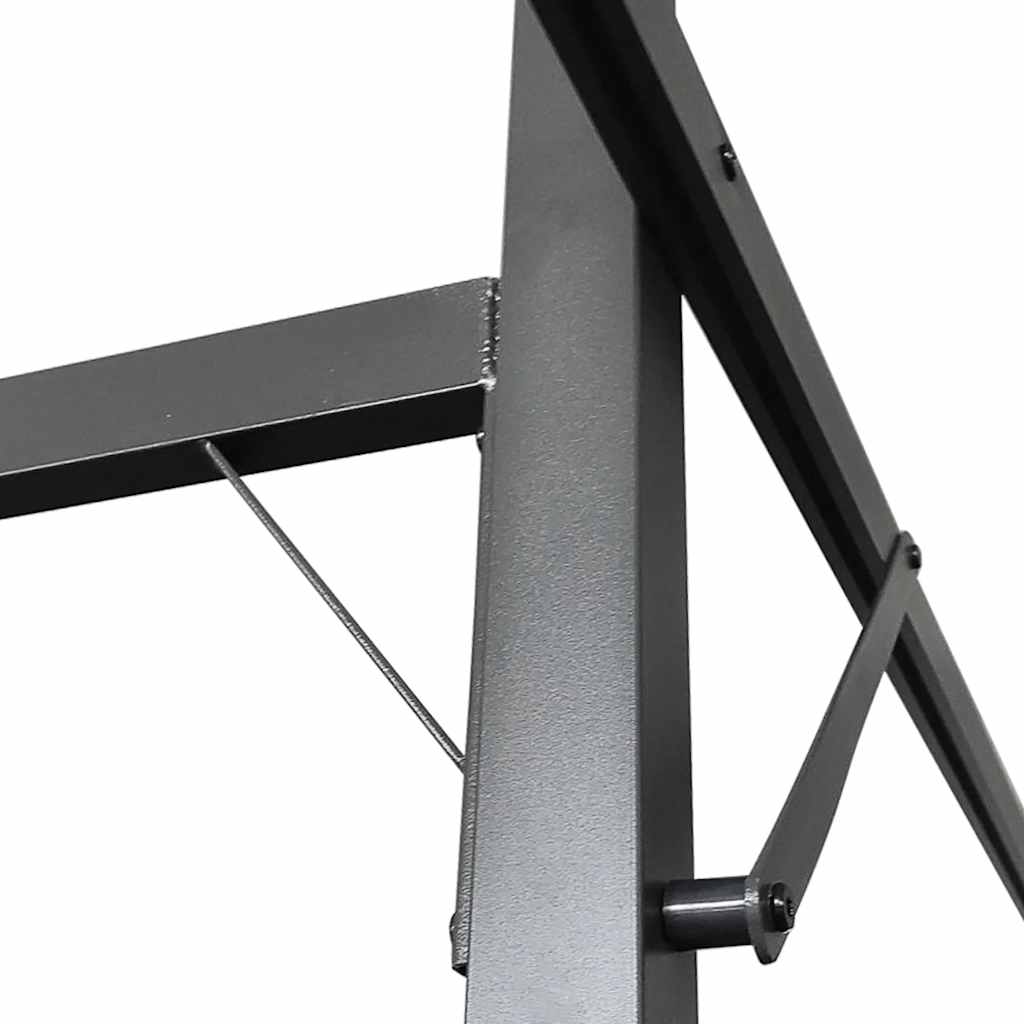 vidaXL Pergola with Retractable Roof Anthracite 295x292x230 cm 6
