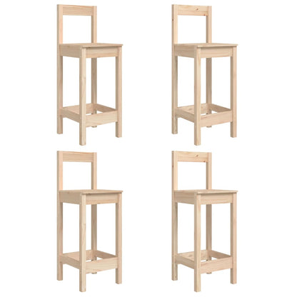 vidaXL 5 Piece Garden Bar Set Solid Wood Pine 6