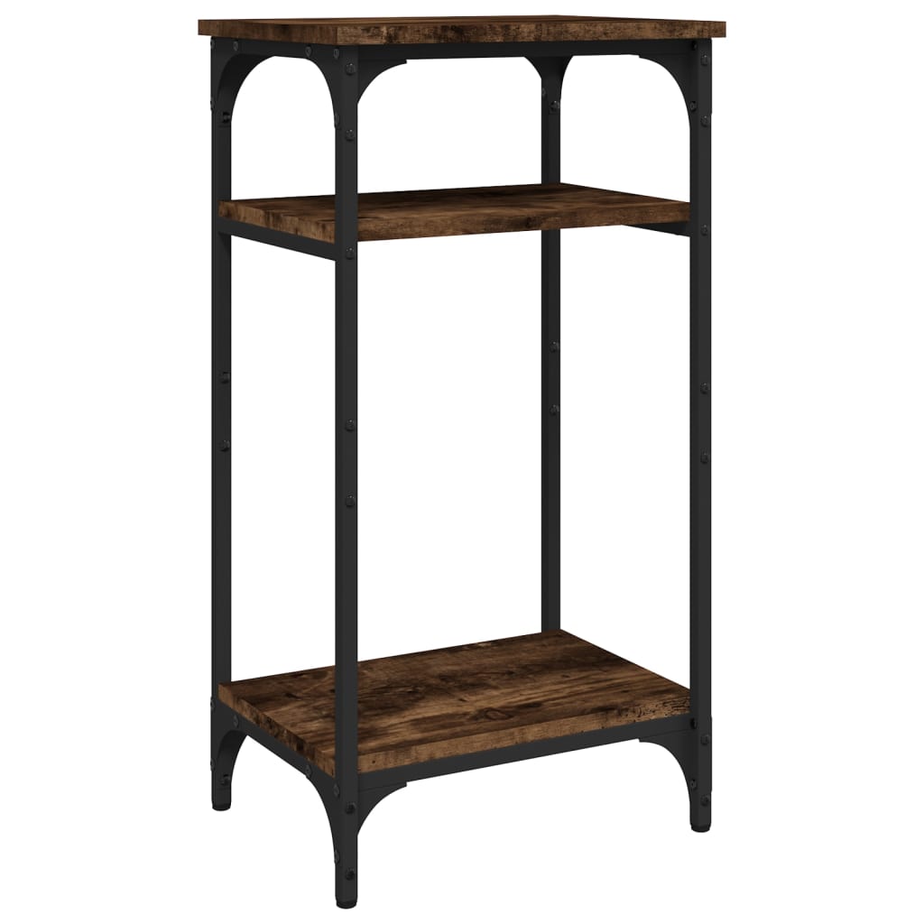 Side Table Engineered Wood Smoked oak