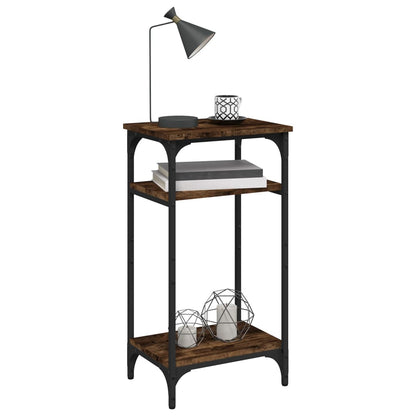 Side Table Engineered Wood Smoked oak