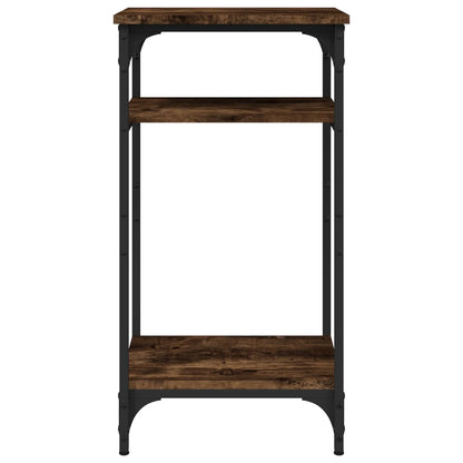 Side Table Engineered Wood Smoked oak