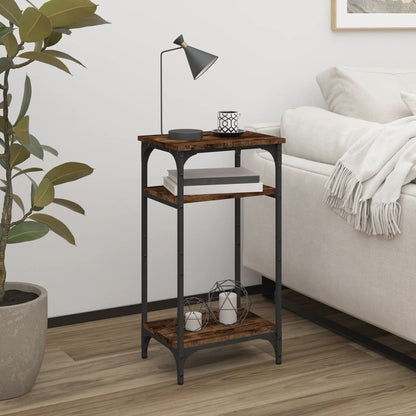Side Table Engineered Wood Smoked oak