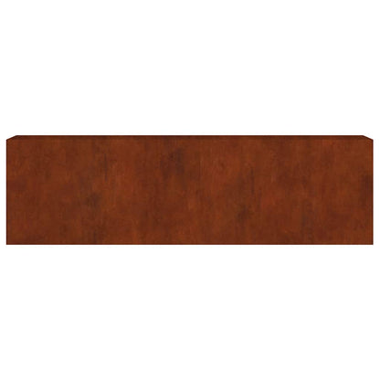 vidaXL Garden Raised Bed 280x40x80 cm Corten Steel 4