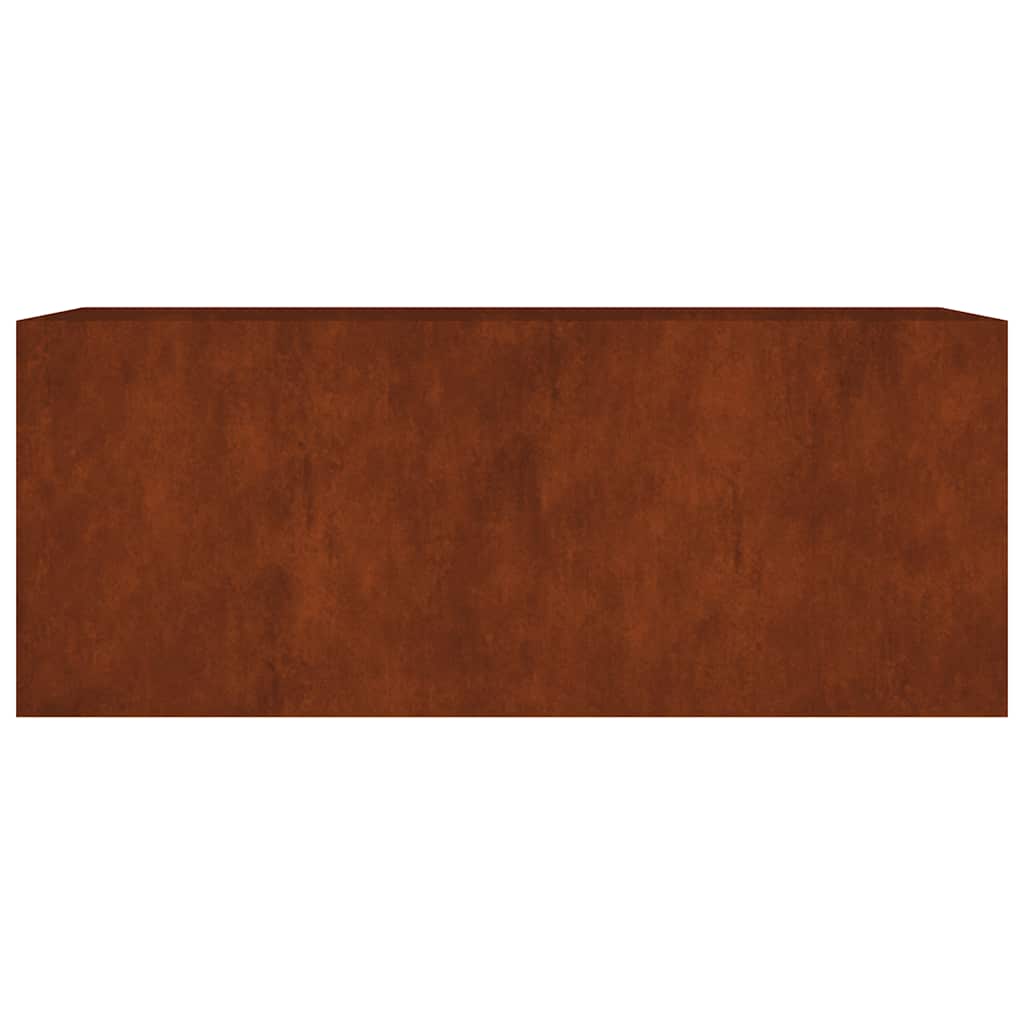 vidaXL Garden Raised Bed 200x80x80 cm Corten Steel 4