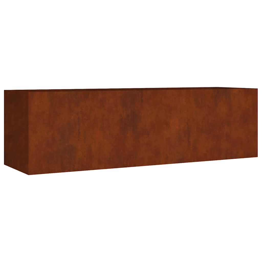 vidaXL Garden Raised Bed 280x80x80 cm Corten Steel 2