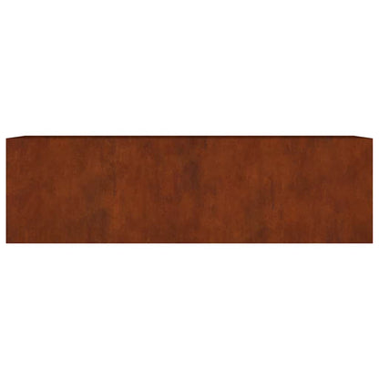 vidaXL Garden Raised Bed 280x80x80 cm Corten Steel 4