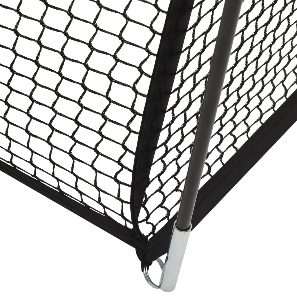 vidaXL Baseball Batting Cage Net Black 600x400x250 cm Polyester 6