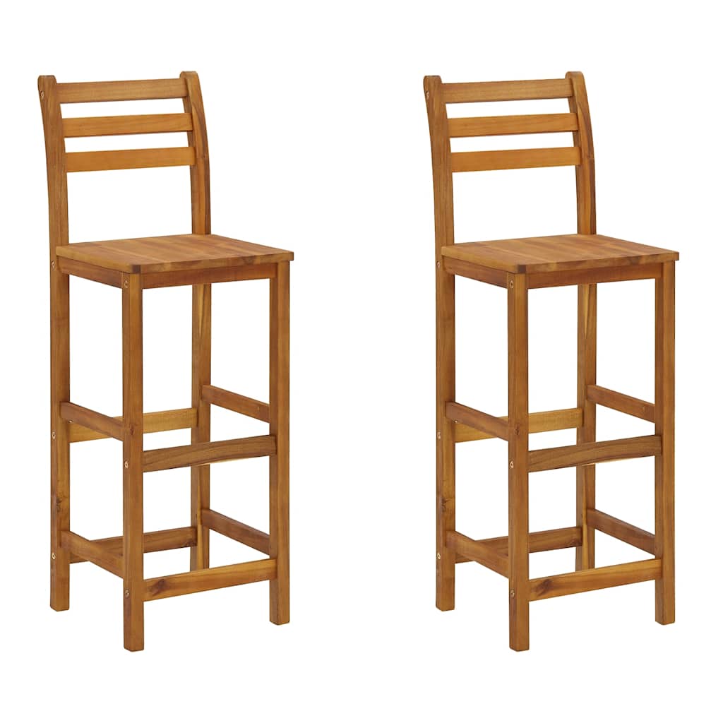 vidaXL 3 Piece Garden Bar Set Solid Wood  Acacia 5