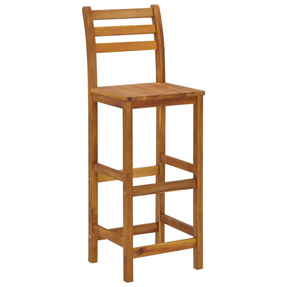 vidaXL 3 Piece Garden Bar Set Solid Wood  Acacia 6