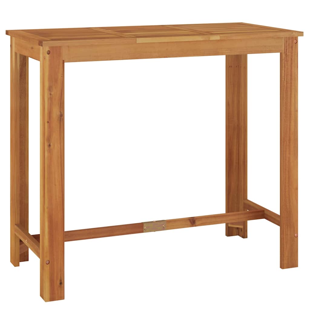 vidaXL 5 Piece Garden Bar Set Solid Wood Acacia 4