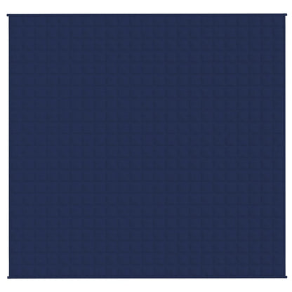 Weighted Blanket Fabric Blue 15 kg 230 cm